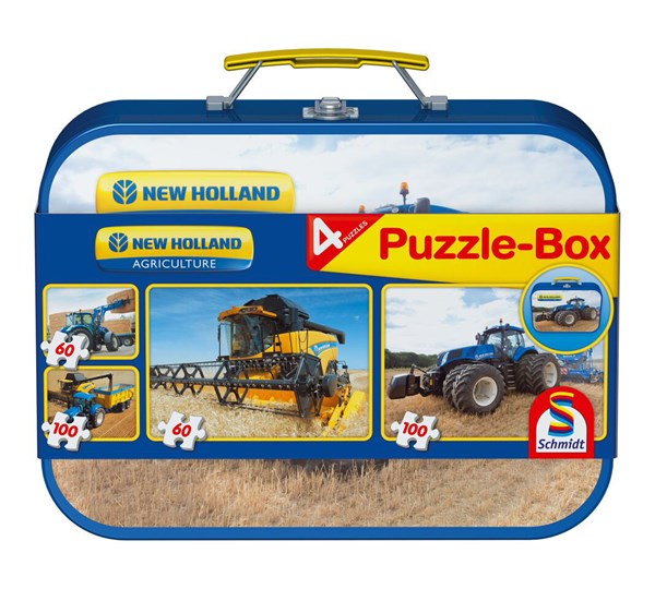 Schmidt Spiele (56507) - "New Holland" - 60 100 Teile Puzzle