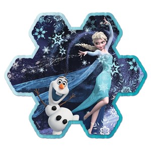 Ravensburger (13641) - "Die Eiskönigin - Elsas Schneeflocke" - 73 Teile Puzzle
