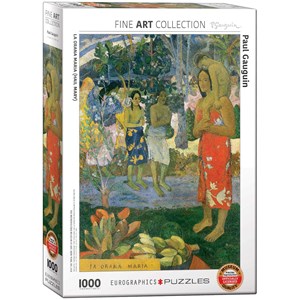 Eurographics (6000-0835) - Paul Gauguin: "La Orana Maria (Hail Mary)" - 1000 Teile Puzzle