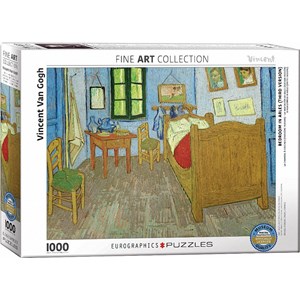 Eurographics (6000-0838) - Vincent van Gogh: "Zimmer in Arles" - 1000 Teile Puzzle