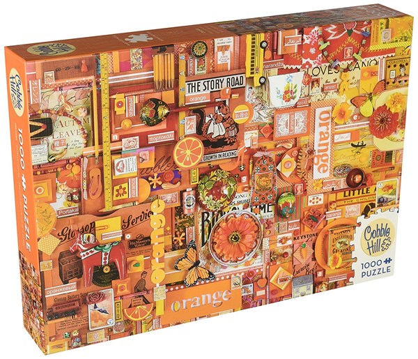 Cobble Hill (51862) - Shelley Davies: "Orange" - 1000 Teile Puzzle