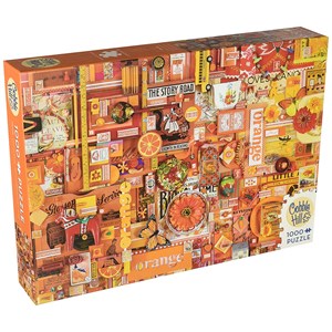 Cobble Hill (51862) - Shelley Davies: "Orange" - 1000 Teile Puzzle