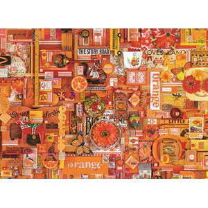 Cobble Hill (51862) - Shelley Davies: "Orange" - 1000 Teile Puzzle