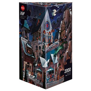 Heye (26127) - Jean-Jacques Loup: "Schloss des Grauens" - 2000 Teile Puzzle