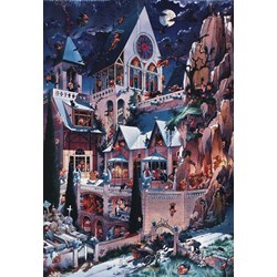 Heye (26127) - Jean-Jacques Loup: "Schloss des Grauens" - 2000 Teile Puzzle