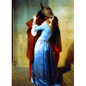 Eurographics (6000-0148) - Francesco Hayez: "Der Kuss" - 1000 Teile Puzzle