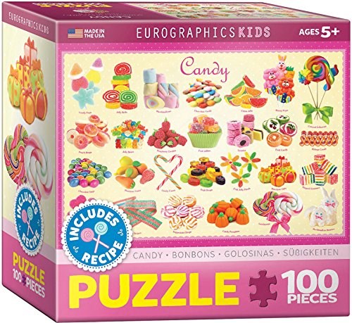 Eurographics (8100-0521) - "Bonbons" - 100 Teile Puzzle