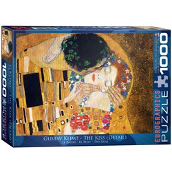 Eurographics (6000-0142) - Gustav Klimt: "Der Kuss (Detail)" - 1000 Teile Puzzle