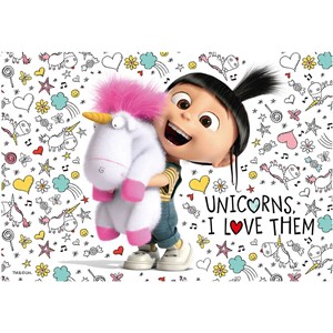 Ravensburger (07811) - "Despicable Me 3 - Agnes & die Minions" - 24 Teile Puzzle
