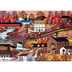 Buffalo Games (3714) - Charles Wysocki: "Waterfall Valley" - 500 Teile Puzzle