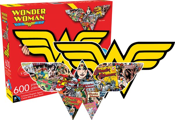 Aquarius (75019) - "Wonder Woman Logo" - 600 Teile Puzzle