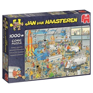 Jumbo (19050) - Jan van Haasteren: "Technische Höhepunkte" - 1000 Teile Puzzle