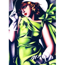 Eurographics (6000-1058) - Tamara de Lempicka: "Meisje in groen" - 1000 Teile Puzzle