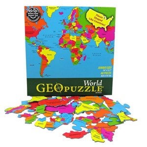 Geo Toys (GEO 106) - "World" - 68 Teile Puzzle