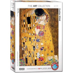Eurographics (6000-4365) - Gustav Klimt: "Der Kuss" - 1000 Teile Puzzle
