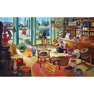 SunsOut (37475) - Hiroaki Shioya: "Russels Gemischtwarenladen" - 550 Teile Puzzle