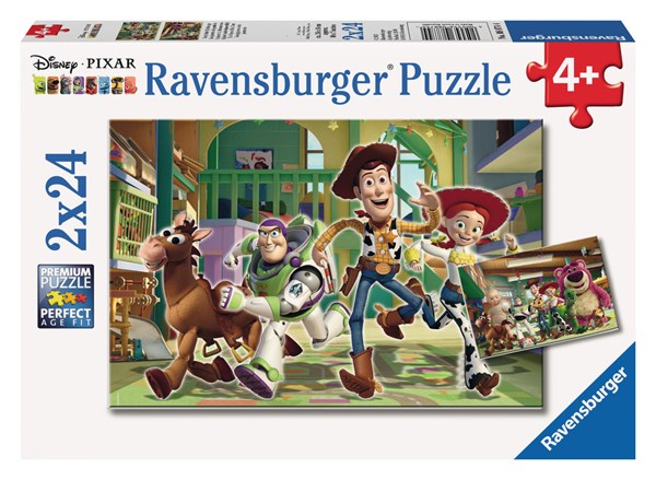 Ravensburger (08874) - "The Toys at Day Care" - 24 Teile Puzzle