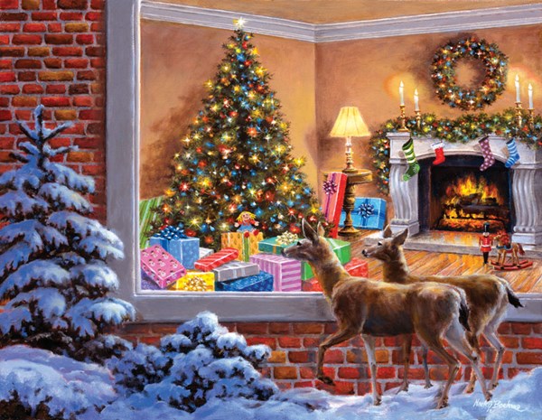 SunsOut (19208) - Nicky Boehme: "Sei besser brav vor Weihnachten!" - 1000 Teile Puzzle