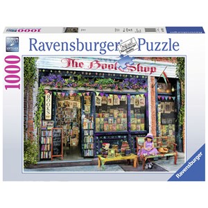 Ravensburger (19722) - "The Bookshop" - 1000 Teile Puzzle