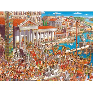 Heye (29791) - Hugo Prades: "Antikes Rom" - 1500 Teile Puzzle