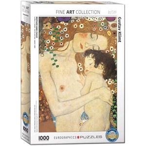 Eurographics (6000-2776) - Gustav Klimt: "Mutter und Kind" - 1000 Teile Puzzle