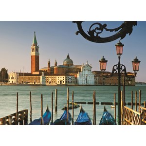 Jumbo (18532) - "Blick auf die San Giorgio Maggiore-Kirche" - 500 Teile Puzzle