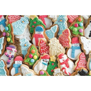 Jumbo (18581) - "Weihnachtskekse" - 1500 Teile Puzzle