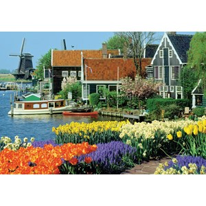 Jumbo (18336) - "Zaanse Schans, The Netherlands" - 1000 Teile Puzzle
