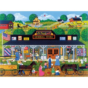 SunsOut (61321) - Sheila Lee: "McKenna's General Store" - 1000 Teile Puzzle