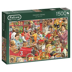 Falcon (11172) - "Verborgene Schätze" - 1500 Teile Puzzle