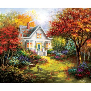 SunsOut (19340) - Nicky Boehme: "Herbst-Ouvertüre" - 1000 Teile Puzzle