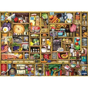 Ravensburger (19298) - Colin Thompson: "Küchenregal" - 1000 Teile Puzzle