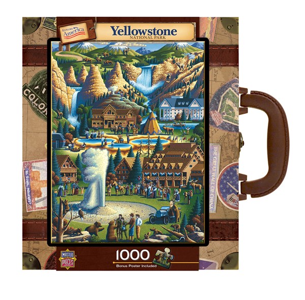 MasterPieces (71171) - Eric Dowdle: "Yellowstone" - 1000 Teile Puzzle