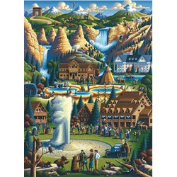 MasterPieces (71171) - Eric Dowdle: "Yellowstone" - 1000 Teile Puzzle