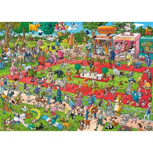 Heye (29788) - "Die Hundeschau" - 1000 Teile Puzzle