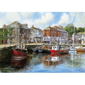 Gibsons (G476) - Terry Harrison: "Padstow Hafen" - 1000 Teile Puzzle