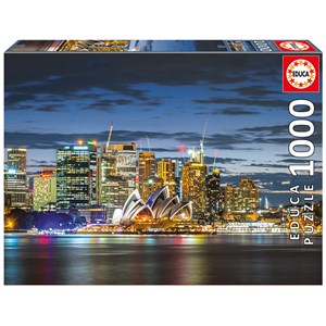 Educa (17106) - "Dämmerung in Sydney" - 1000 Teile Puzzle