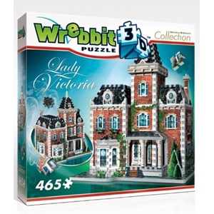 Wrebbit (W3D-1003) - "Lady Victoria Cottage" - 465 Teile Puzzle