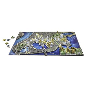 4D Cityscape (40054) - "Macau, China" - 1000 Teile Puzzle