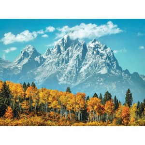 Clementoni (35034) - "Grand Teton im Herbst" - 500 Teile Puzzle