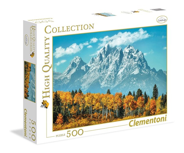 Clementoni (35034) - "Grand Teton im Herbst" - 500 Teile Puzzle