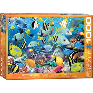 Eurographics (6000-0625) - Howard Robinson: "Die Farbe des Ozeans" - 1000 Teile Puzzle