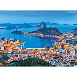 Clementoni (39258) - "Rio De Janeiro" - 1000 Teile Puzzle