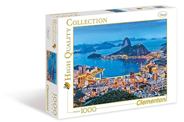 Clementoni (39258) - "Rio De Janeiro" - 1000 Teile Puzzle