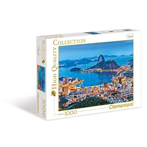 Clementoni (39258) - "Rio De Janeiro" - 1000 Teile Puzzle