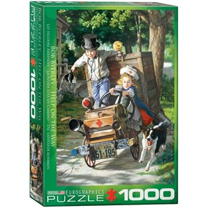 Eurographics (6000-0439) - Bob Byerley: "Hilfe ist auf dem Weg" - 1000 Teile Puzzle