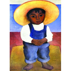 Eurographics (6000-0799) - Diego Rivera: "Porträt von Ignacio Sanchez" - 1000 Teile Puzzle