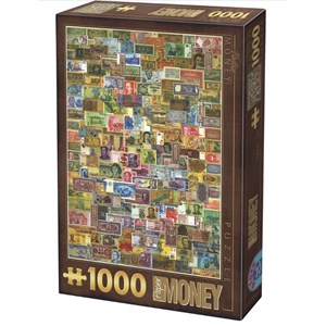 D-Toys (75277) - "Banknoten" - 1000 Teile Puzzle