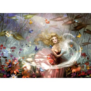 Heye (29782) - Melanie Delon: "Verwunschen" - 2000 Teile Puzzle