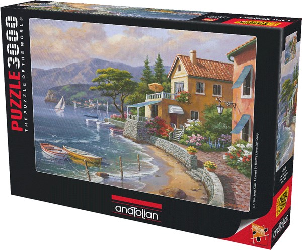 Anatolian (4906) - Sung Kim: "Paradise Retreat" - 3000 Teile Puzzle